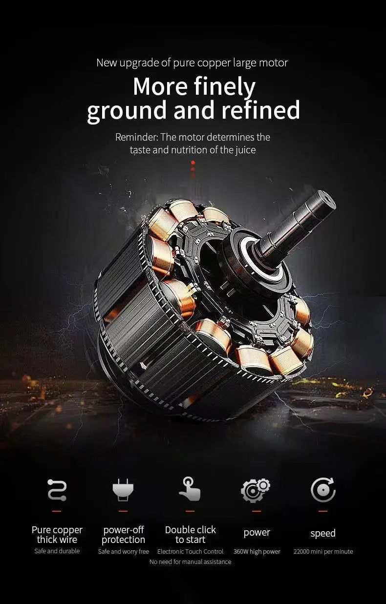 EasyFresh Portable Wireless Blender 700ml