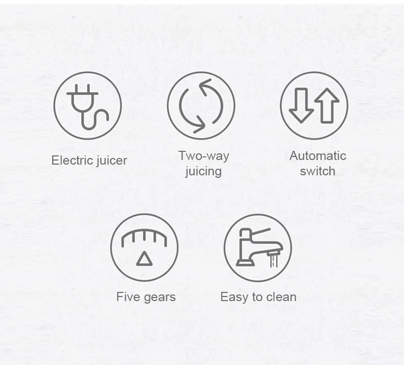 EasyFresh 700 ml Electric Citrus Juicer