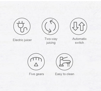 EasyFresh 700 ml Electric Citrus Juicer