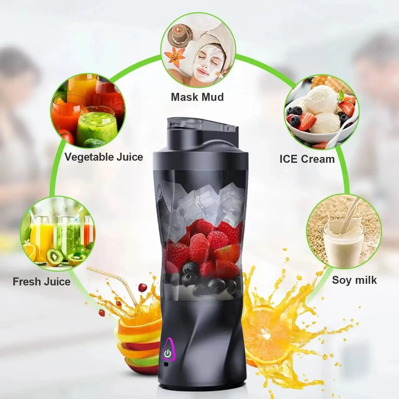 EasyFresh Portable Wireless Blender 700ml