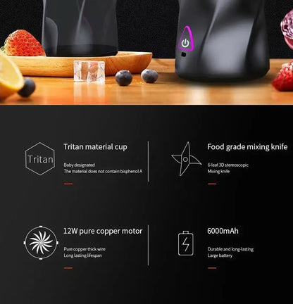 EasyFresh Portable Wireless Blender 700ml